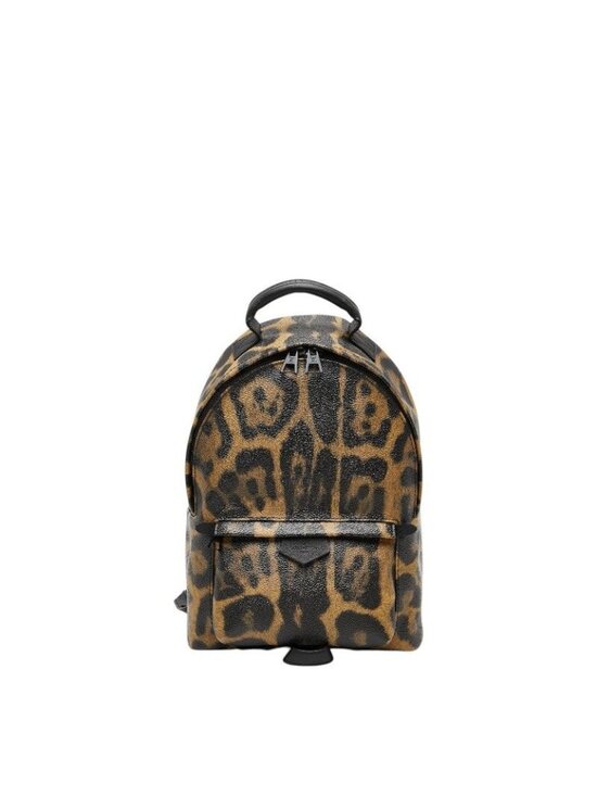 Louis Vuitton Leopard Palm Spring Backpack PM Brown Black main image 4
